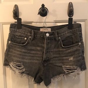 Free People - We the Free - Black distressed wash - Size 25
